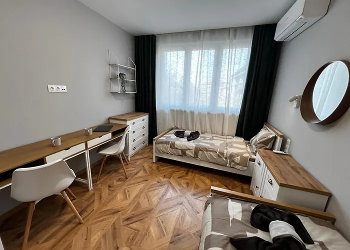 Daire Monaco 100 Sq M 3bdr On Oborishte Street With Wifi Sofya
